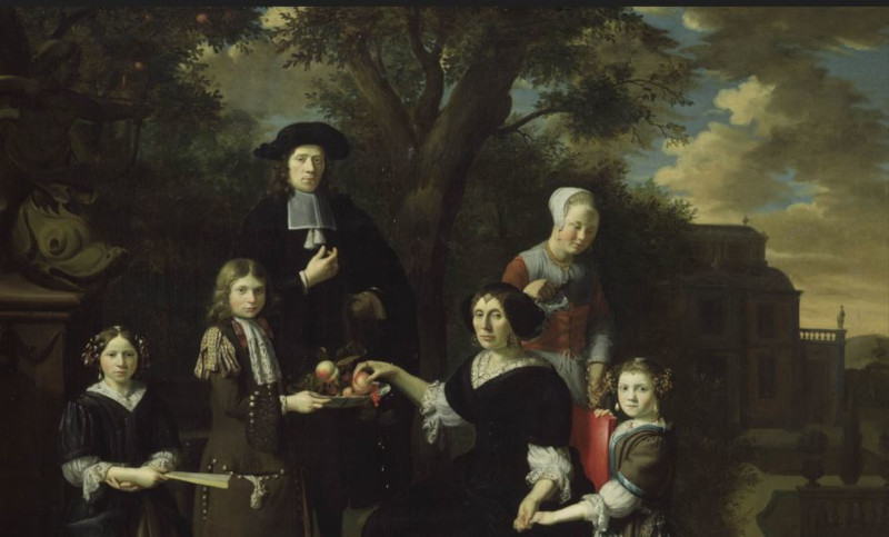 Alg-Jan_van_Mortel-Portret_van_een_onbekende_familie